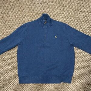 Polo Ralph Lauren Quarter Zip Sweater Size Large